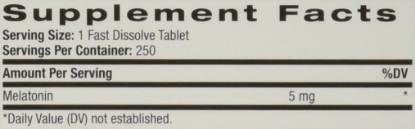 Picture of Natrol Melatonin 5mg Fast Dissolve - 250 ct.