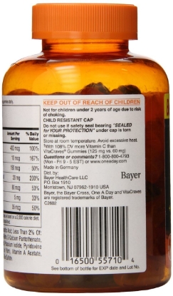 Picture of One A Day Vitacraves Immunity Gummies, 150 Count