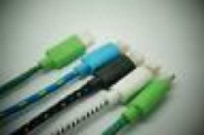 Picture of iPhone 5 5S 1M 3FT NYLON Braided USB Charger SYNC Cable 2 PACK