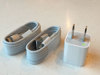 Picture of Apple iPhone 6/6S/6+/5S/5C Wall Charger + 2 USB Lightning Cables