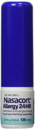 Picture of Nasacort Allergy 24hr Non-Drip Nasal Spray 120 sprays 3 pk