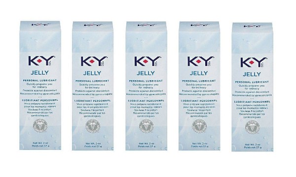 Picture of Ky Jelly Personal Lubricant: 5 Packs of 2 Oz