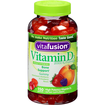 Picture of Vitafusion Vitamin D3 Gummy Vitamins, 300ct (High-Potency) Gummies