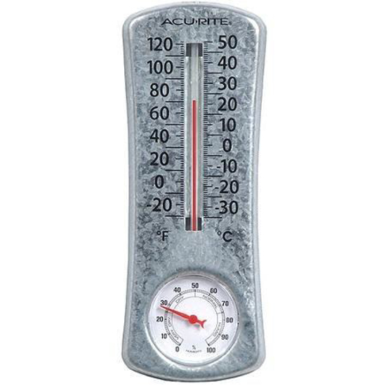 Picture of AcuRite 8-Inch Thermometer with Humidity