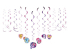 Picture of American Greetings Amscan AMI 675513 My Little Pony Swirl Decorations