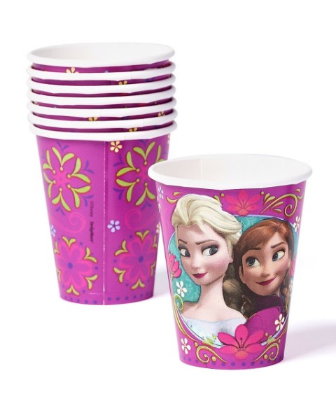 Picture of American Greetings Frozen 9 oz. Paper Party Cups, 8 Count, Party Supplies Novelty