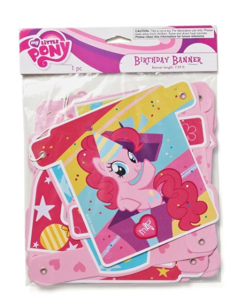 Picture of American Greetings My Little Pony Birthday Party Banner