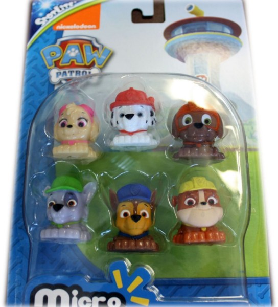 Picture of Paw Patrol Micro Lite Fash'ems Figure Set of 6 Toys