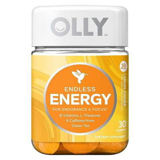 Picture of Olly Endless Energy Lemon Zinger Vitamin Gummies - 30 Count