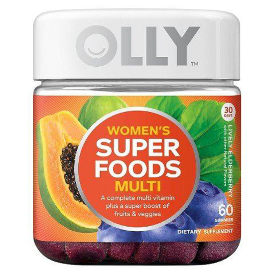 Picture of Olly Women's Super Foods Multivitamins 60 Count