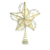 Picture of Holiday Time Capiz Gold Circle Tree Topper