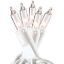 Picture of Holiday Time Clear Christmas Mini Lights, White Wire, 300 Count (59 Feet)