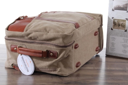 Picture of Tommy Bahama Canvas Leather 22" Carry ON