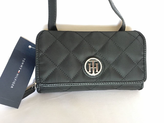 Picture of Tommy Hilfiger Crossbody Phone Case Wallet in Black