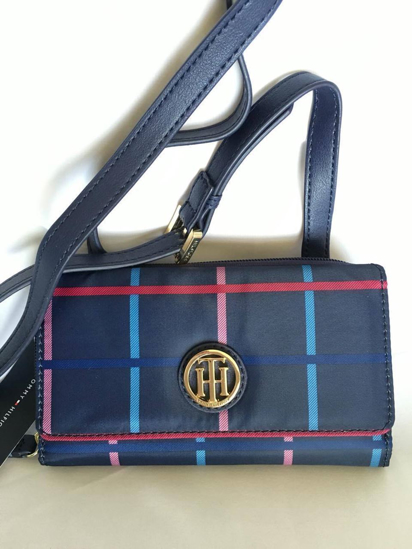 Picture of Tommy Hilfiger Crossbody Phone Case Wallet in Blue