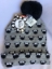 Picture of Disney Minnie Mouse All Over Beanie Head Wear Grey and Black