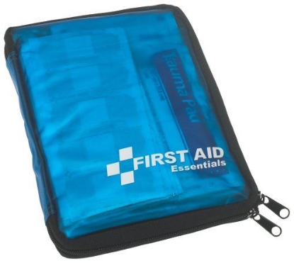 Picture of First Aid Only All-purpose First Aid Kit, Soft Case with Zipper, 299-Piece Kit, Large, Blue