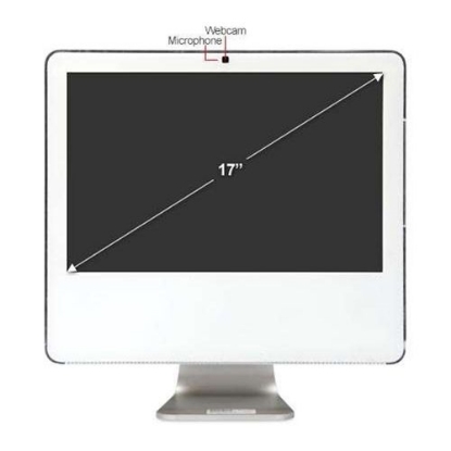 Picture of Apple iMac 17in 1.83GHz Intel Core 2 Duo 160GB 1GB RAM MA71OLL/A Late 2006 All in One Desktop