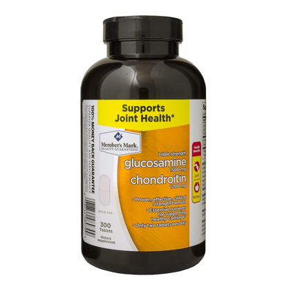 Picture of Member's Mark - Glucosamine Chondroitin, Triple Strength, 300 Tablets