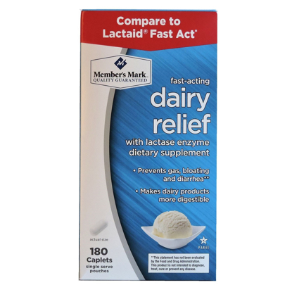 Picture of Member's Mark Fast-Acting Dairy Relief