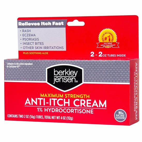 Picture of Berkley Jensen Hydrocortisone 1% Cream 2 pk 1 oz