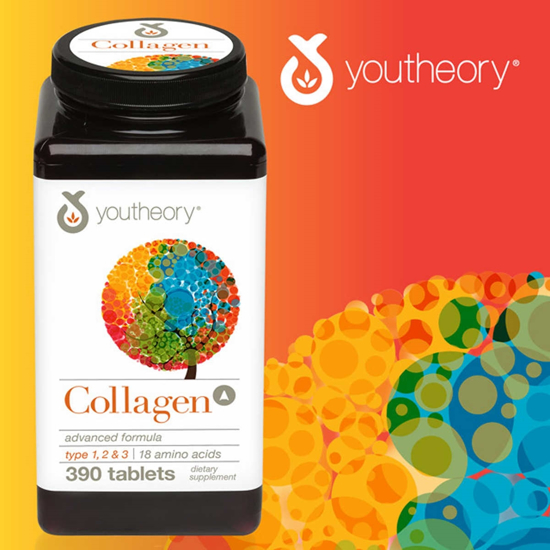 Picture of Youtheory Collagen Advanced Formula Tablets 390 ct
