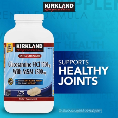 Picture of Kirkland Signature Glucosamine with MSM 375 Tablets