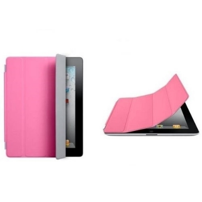 Picture of Apple iPad Smart Cover Leather (Pink) - MD308LL/A
