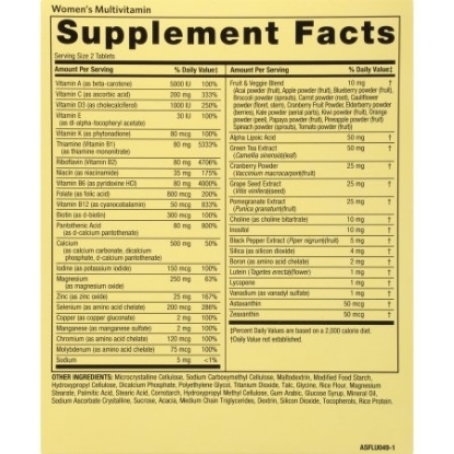 Picture of Spring Valley™ Active Women Daily Vitamin Pack Dietary Supplement 30 ct Box