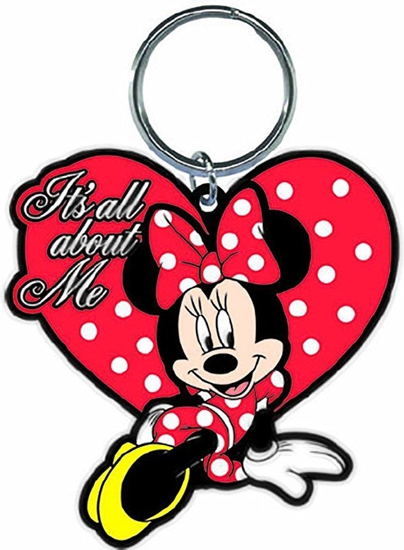 Picture of Disney It's All About Me Minnie Lasercut Keychain