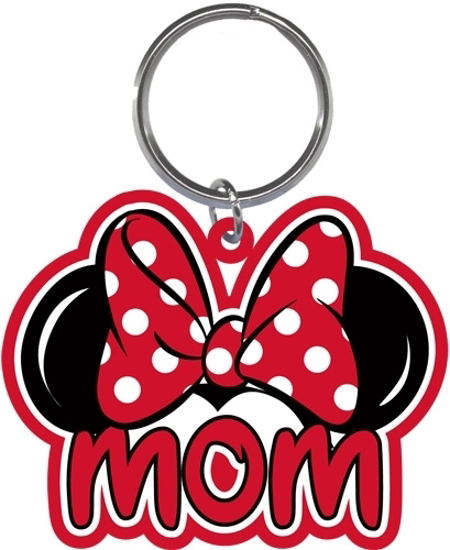 Picture of Disney Family Mom Minnie Mouse Bow Keychain Keyring