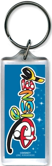 Picture of Disney Magic Logo Lucite Keychain