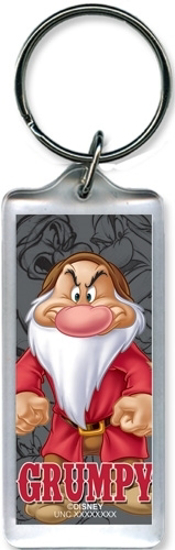 Picture of Disney Mean Muggin Grumpy Lucite Keychain Keyring