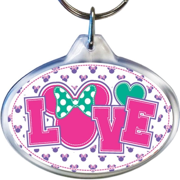 Picture of Disney Love Minnie - Lucite Keychain