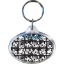 Picture of Disney Mickey Goofy Squares Oval Keychain