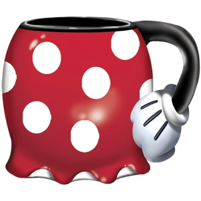 Picture of Disney Minnie Mouse Classic Polka Dot Dress Espresso Mug