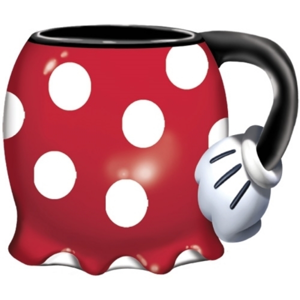 Picture of Disney Minnie Mouse Classic Polka Dot Dress Espresso Mug