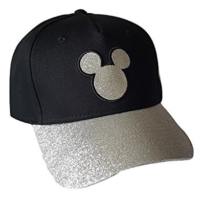 Picture of Disney Adult Hat Sequins Mickey Head, Black (Florida Namedrop)