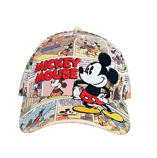 Picture of Disney Mickey Mouse Old Comic Prints Adult Baseball Cap