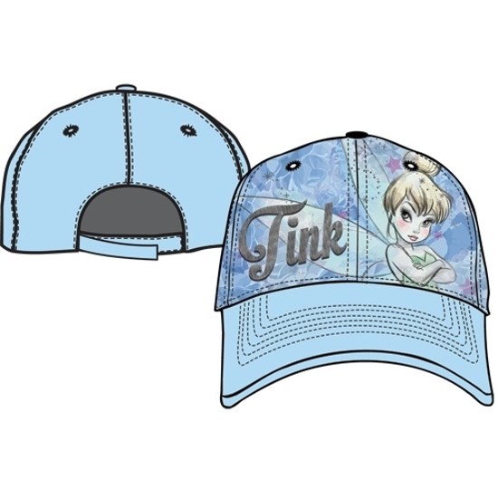 Picture of Disney Tinkerbell Tink Rosy Cheeks Baseball Cap Youth/Girls Hat, Blue