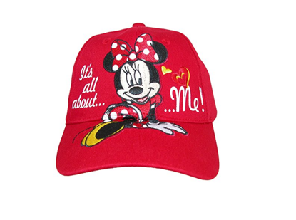 Picture of Disney Girls' It's All About Me Minnie Mouse Baseball Cap