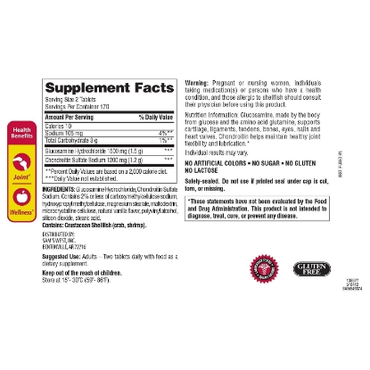 Picture of Member's Mark Triple Strength Glucosamine Chondroitin 340 ct