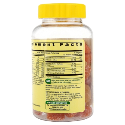 Picture of Spring Valley Prenatal Multivitamin with DHA & Folic Acid Adult Gummies 90 Ct