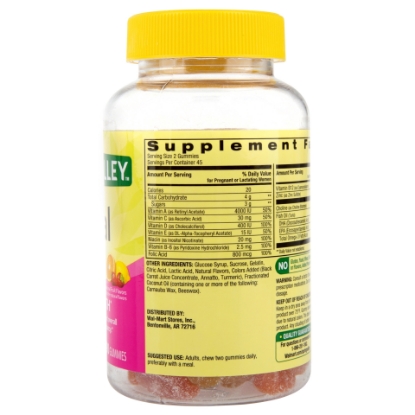 Picture of Spring Valley Prenatal Multivitamin with DHA & Folic Acid Adult Gummies 90 Ct