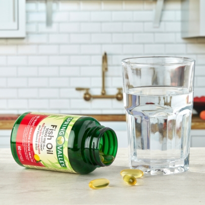 Picture of Spring Valley Fish Oil Softgels 1000 mg 60 count