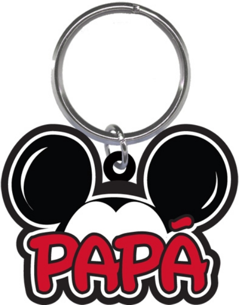 Picture of Disny Papa Family Collection Lasercut Keychain