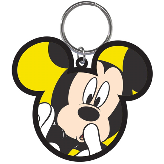 Picture of Disney Scared Mickey Lasercut Keychain