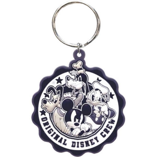 Picture of Original Disney Crew Mickey Goofy Donald Pluto Keychain