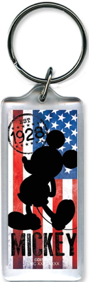 Picture of American Icon Mickey Mouse Lucite Keychain