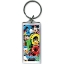Picture of 2019 Dated Big Party Mickey Goofy Donald Pluto Lucite Keychain, Multi